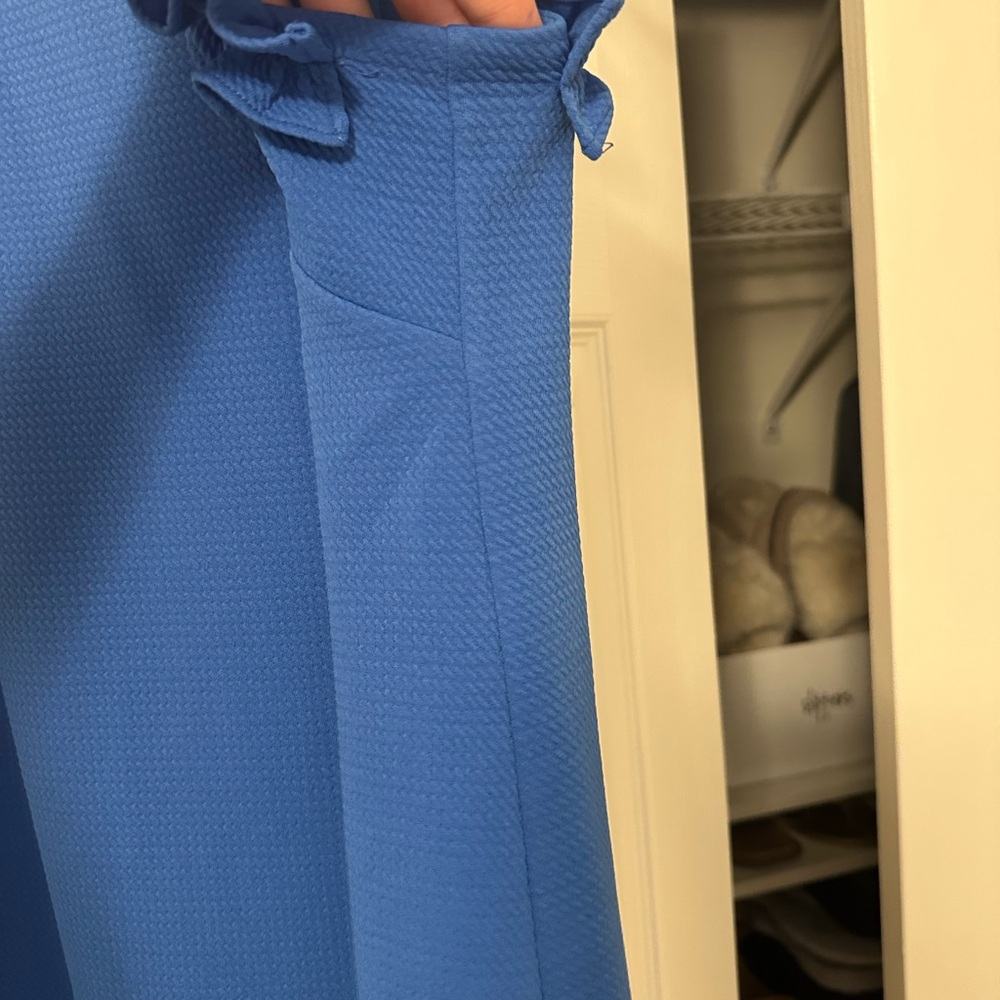Vince Camuto Blue Ruffle Dress - Picture 5 of 8